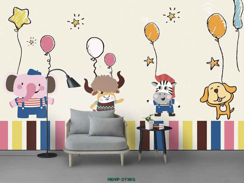 Tranh con vật đáng yêu cho bé MDVP-273KG